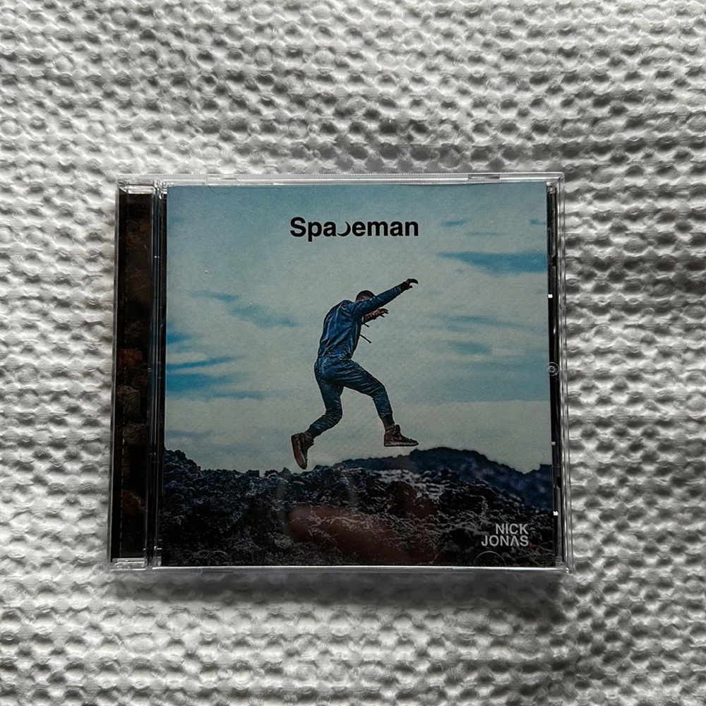 Nick Jonas “Spaceman” SIGNED album.